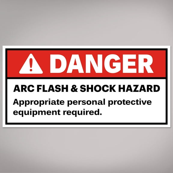 Avery Arc Flash / Danger Labels, 2" x 4", 100 Total