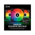 thumbnail image 2 of iCUE SP120 RGB PRO Performance 120mm Triple Fan Kit with Lighting Node CORE - CO-9050094-WW, 2 of 5