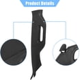 thumbnail image 2 of Kojem Left Right A Pillar Grab Handle Interior Trim Black for Ford F-250 F-350 F-450 F-550 2011-2016 Super Duty BC3Z-2503599-AB+BC3Z-2503598-AB, 2 of 14