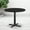 Black, variant on Emma + Oliver 42" Round Walnut Laminate Table Top with 33"x33" Table Height Base
