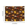 thumbnail image 6 of Kdxio Autumn Forest Small Animals Lazy Wall Hanging Tapestries Banner For Bedroom College Dorm Home Living Room Party Decor 29X37 In, 6 of 8