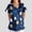 Navy Blue, variant on Women Short Sleeve Cat Print Scrubs V Neck Scrub Tops Nurses Uniform Shirt Veterinary Workwear Medical Animal Print Scrubs with Pockets Dress Dresses Summer