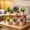 Multicolor-A, variant on 6PCS Artificial Lavender Mini Potted Plants, Wedding Table Decorations Faux Flowers for Home Office, 7.9x7.5in
