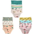 thumbnail image 2 of B&Q's Stylish and Cozy Comfort: 9-Pack Toddler Little Girls' Cotton Briefs | Sizes 2T-7T, Perfect for Adorable Wear, 2 of 5