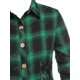 thumbnail image 3 of Camisa Talla Extra Asimétrica a Cuadros y Cordones Rosegal Blusas Tallas Grandes, 3 of 5