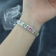 thumbnail image 2 of Hapiship 2024 Women Fashion Kiss Me Miss You Letter Charms Italian Links Fit 9mm Stainless Steel Bracelet Making Jewelry DJ1290, 2 of 5