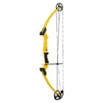 thumbnail image 3 of Genesis Archery Left-Handed Compound Bow Archery Kit, Yellow (5 Pack), 3 of 9