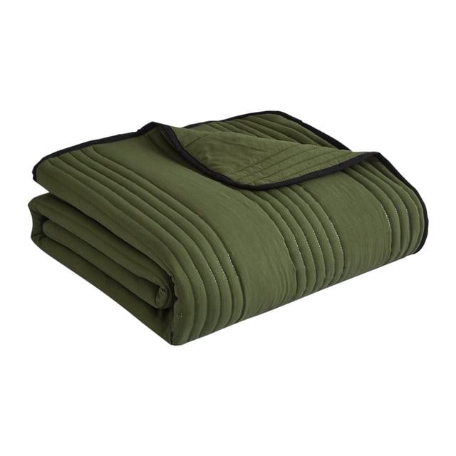 DJN Home & Garden Washed Cotton Air Conditioning Quilt/Summer Cool Quilt Double & Single Sizes Thin Summer Blanket With Machine Washable Solid Color Design