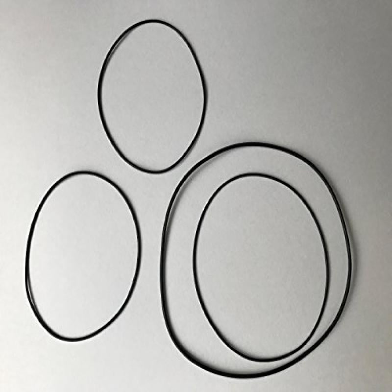 NEW Replacement 4 BELT SET Sony LBTD105 DUAL Cassette Deck Player