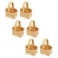 thumbnail image 2 of 6Pcs Rustic Baskets Decorative Wooden Woven Basket for Storage Gift Wrapping and Decoration, 2 of 8