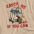 thumbnail image 2 of Tom And Jerry Movie T-Shirt Catch Me If You Can Unisex Graphic Tee For Men & Women, 2 of 7