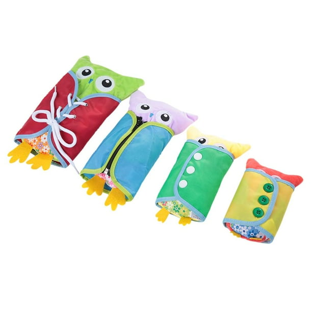 Learning to dress doll