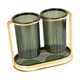 thumbnail image 2 of Organizador de almacenamiento para utensilios de cocina, cucharas, tenedores y cubiertos Aureato de tarro doble, 2 of 9