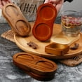thumbnail image 4 of Salt and Pepper Mill Tray, Wood Tray, Salt & Pepper Grinder Accessories fit many Mills & ShakersU -type, 4 of 5