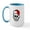 White/Blue Inside, variant on CafePress - Christmas Santa Skull Large Mug - 15 oz Ceramic Large White Novelty Mug