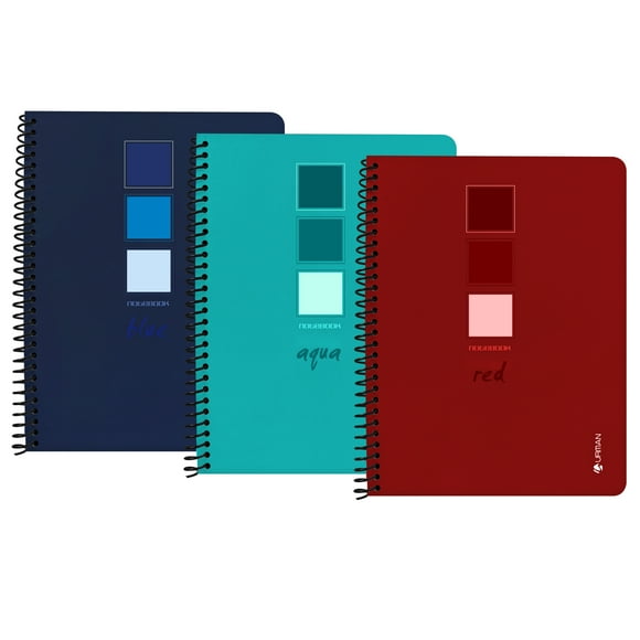 Cuaderno profesional kit 3 piezas Urman Cuadro Grande Tapa Emplacada