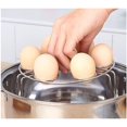 thumbnail image 4 of Multifunction Stainless Steel Cookware Accessories - Kitchen Cooking Pressure Cooker Steamer Basket with Egg Steaming Grid Rack Divider Dish Clip Fits 5/6/8Qt Rice Cooker, 4 of 7