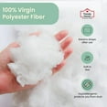 thumbnail image 4 of Trendy Home 20x20 White Hypoallergenic Stuffer Home Office Decorative Throw Pillow (Pack of 4), 4 of 10