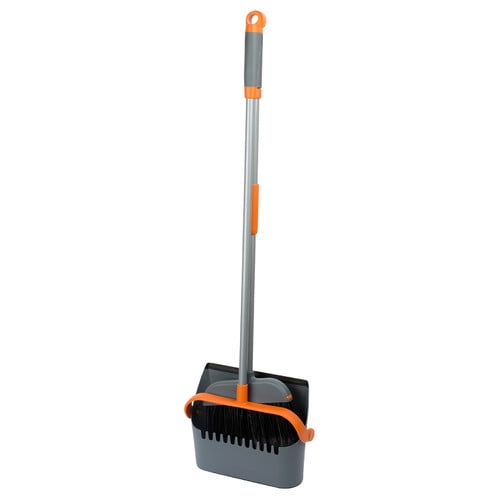 Casabella Compact Upright Broom and Dustpan