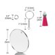 thumbnail image 2 of unbranded 1Jgo DIY Tassel Keychain Con Acrílico Multicolor Para Con Llavero Y Borlas, 2 of 8