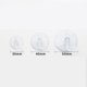 thumbnail image 5 of 10 unids Baño de la cocina de la cocina Transparente Transparente Strong Suction Cup Hook Ring Panchas Vacuum Sucker Clear Sucker, 5 of 5