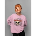 thumbnail image 2 of Fun Cool Summer Trendy Graphic Symbol Women's Sweatshirt, 2 of 4