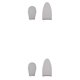 thumbnail image 1 of Kearding 2 piezas de guantes de vapor para ropa, impermeables, resistentes al calor, tabla de planchar, manga, portátil, 4 capas, accesorio Gris 2Conjunto, 1 of 6