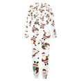 thumbnail image 4 of lcziwo Christmas Jogger Set Women,2 Piece Lounge Sets for Women 2023 Christmas Theme Print Two Piece Outfits Jogger Set Plus Size Long Sleeve Sweatshirt and Long Pants, 4 of 5