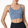 thumbnail image 5 of ATOYSOY Sports Everyday Bra Breathable Push Up Underwear Workout Running Gym Yoga Girls Teens Camisoles Crop Tops Smoothing Comfort Bra Clearance Blue, 5 of 6
