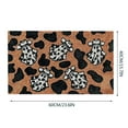 thumbnail image 3 of Halloween Cowboy Hat Mat Holiday Mat Welcome Door Mat Polyester Door Mat, 3 of 9