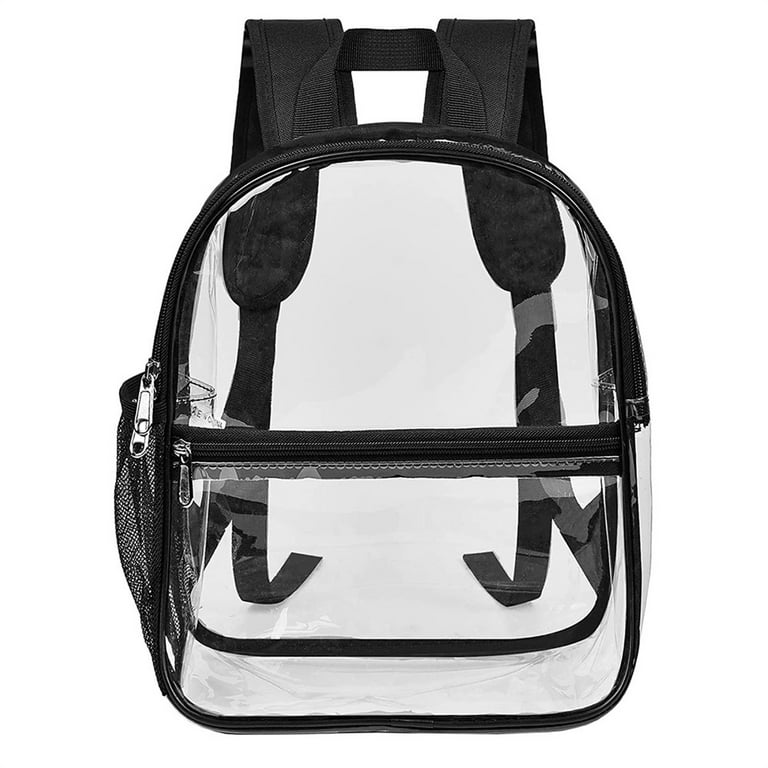 Clear Mini Backpack Stadium Approved 12x12x6 Small