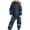 Navy, variant on Boys Ski Snowsuit Winter Thermal Overall - Windproof Water-proof Snowsuit with Removable Hood Outdoor Softshell Insulated Mud Suit
