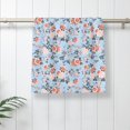 thumbnail image 5 of Fotbe Rose Flowers Pattern Premium Towels , (27.5x16in) Lightweight and Highly Absorbent Quick Drying Microfiber Towel, Perfect for Daily Use, 5 of 6