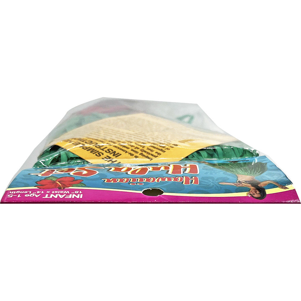 The Islander Group Infant Hawaiian Hula Coconut Skirt Set, Green
