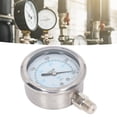 thumbnail image 1 of Manómetro de vacío medidor de presión de dial de doble escala NPT de 1/4 pulgadas para aire agua y aceite ANGGREK  Otros, 1 of 8