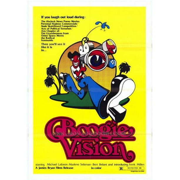 Posterazzi MOVGH0629 Boogie Vision Movie Poster - 27 x 40 Po.