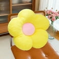 thumbnail image 4 of Sunflower Cushion Pillow, Soft Floral Decorative Throw Pillow for Sofa, Bed and Window Seat, Comfortable Cozy Home Decor, Plush Cotton, Gift Idea for Living Room, Bedroom, Home, 4 of 6