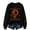 Black_01, variant on Womens Sweatshirt Long Sleeve Vintage Washed Crew Neck Pullover Broom Witch Theme Graphic Casual Fall Halloween Occasions Top Saffron XXXL