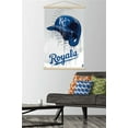 thumbnail image 2 of MLB Kansas City Royals - Drip Helmet 22 Wall Poster with Magnetic Frame, 22.375" x 34", 2 of 5