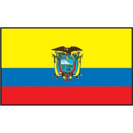 3' x 5' Ecuador Soft Polyester Flag Banner