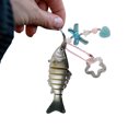 thumbnail image 1 of Llavero Pescado Acrílico Encantador Joyas Pez Regalo (), 1 of 9