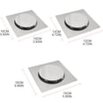 thumbnail image 4 of Stainless Steel Floor Drain Bouncing Drain Strainer Square Shower Drainers for Kitchen, Bathroom, Garage, Balcony, 4 of 13