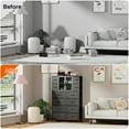 thumbnail image 5 of Pirecart Dressers for Bedroom, Tall Dressers Chests of Drawers with 12 Drawers Fabric Dresser, 5 of 9