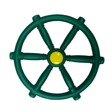Swing-N-Slide Pirate Ship Wheel - Green with 12 in. Diameter