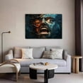 thumbnail image 5 of Abstract Decorative Painting Of Human Face Framed Gallery Poster Decorative Painting Canvas Wall Art Living Room Posters Bedroom Painting,Frame-style,28×41inch (70×105cm), 5 of 8