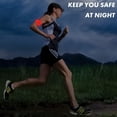 thumbnail image 3 of 2 Pack Running Light for Runners Rechargeable LED Armband Reflective Running Gear, LED Light Up Band for Joggers Bikers Walkers, 3 of 9