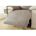 thumbnail image 6 of XUELC Non Slip Recliner Chair Cover- Waterproof Faux Suede Recliner Cover  Recliner Slipcovers with Elastic Straps for Pets and Kids 23.4in Brown, 6 of 14
