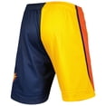 thumbnail image 3 of Men's Mitchell & Ness Navy/Gold Golden State Warriors Hardwood Classics 2009 Split Swingman Shorts, 3 of 3