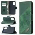 thumbnail image 2 of Galaxy S20 FE (2020) Case, Dteck Shockproof Wallet Flip Folio Wallet Case with Kickstand Card Slots Magnetic Closure, green, 2 of 6