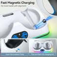 thumbnail image 4 of PSVR2 Controller Charger with RGB Light for Playstation VR2, Multicolor, 4 of 7